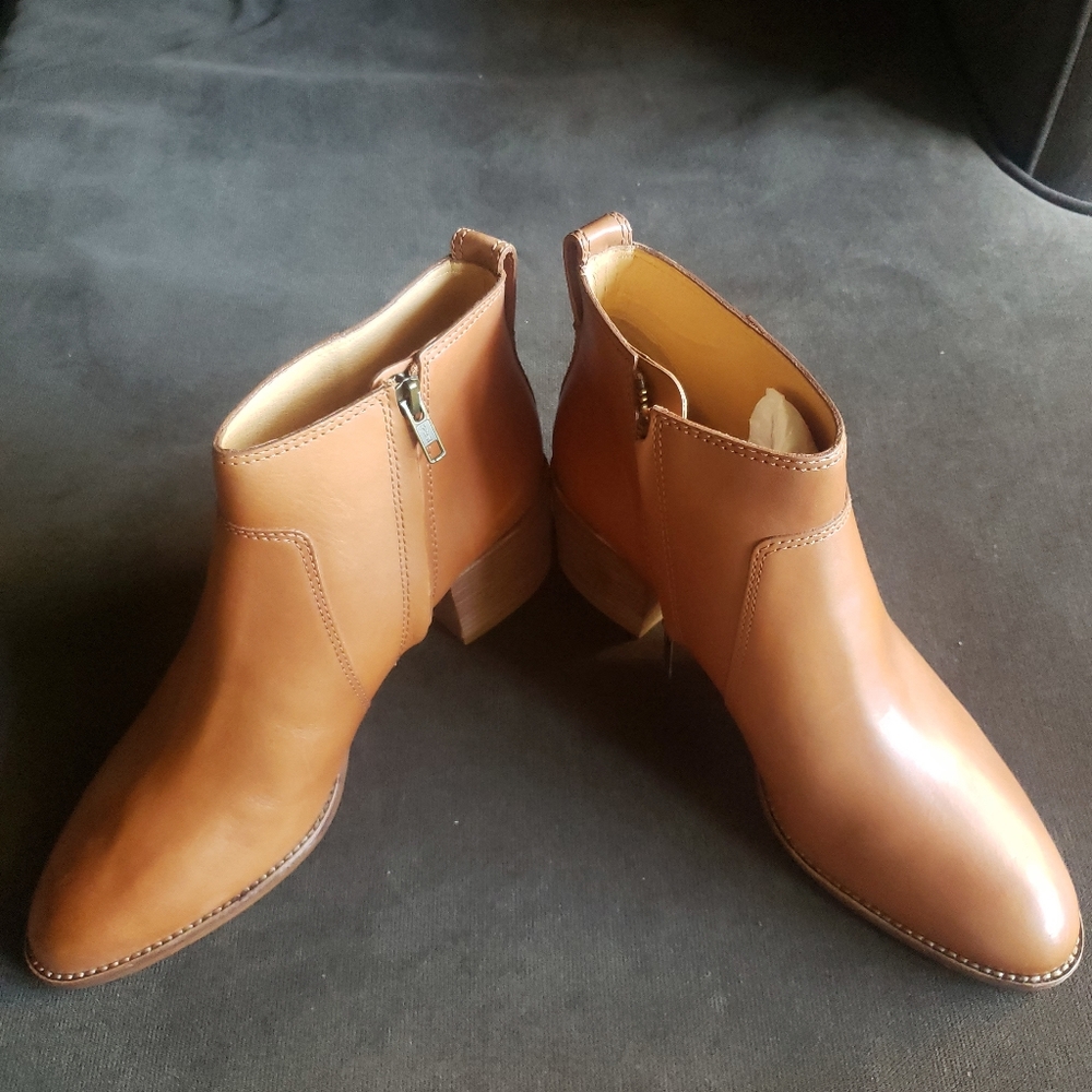 NWOT Madewell The Asher Boot in Leather